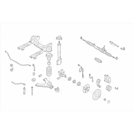Подвеска колеса LEMFORDER FORD-TRANS-FL010 XQZ XSM 453153