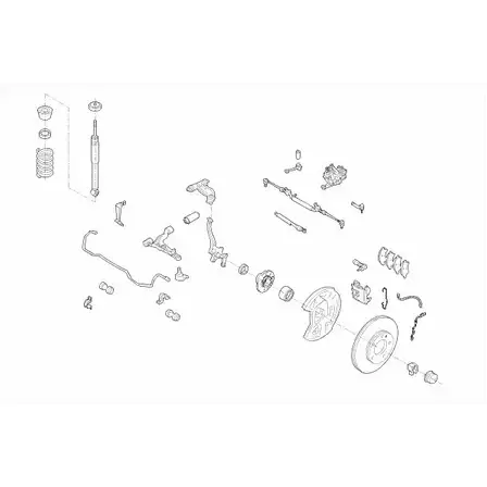 Подвеска колеса LEMFORDER 453253 MERCE-C-KLA-FL022 LTS ZWS изображение 0