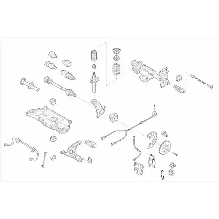 Подвеска колеса LEMFORDER VW-GOLF-FL105 454943 EPA T7I