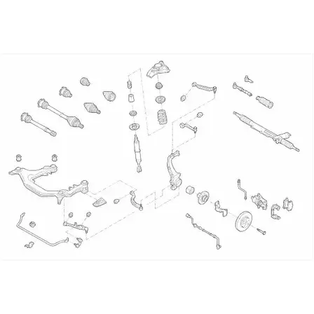 Подвеска колеса LEMFORDER VW-PASSA-FL039 3 Z6OOKN 455133 изображение 0