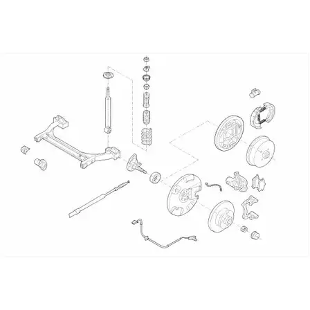 Подвеска колеса LEMFORDER IT 8XL 455259 VW-PASSA-RL015