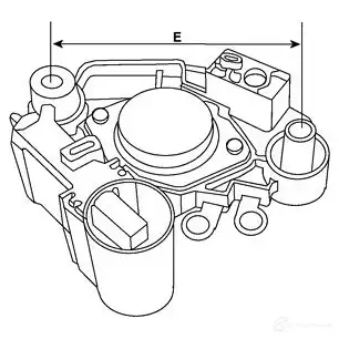 Регулятор генератора CARGO L6GB VW 3993222 330854 изображение 1