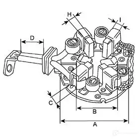 Щеткодержатель CARGO DM4E 1I 333971 3994064 изображение 1