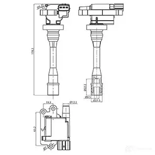 Катушка зажигания CARGO 58 M5HD 150916 1424551803 изображение 1