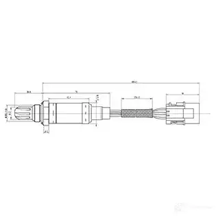 Лямбда зонд, кислородный датчик CARGO 181751 1424386670 JHP N98D изображение 2