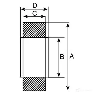 Шкив генератора CARGO T9K3 X5X 232359 3990665