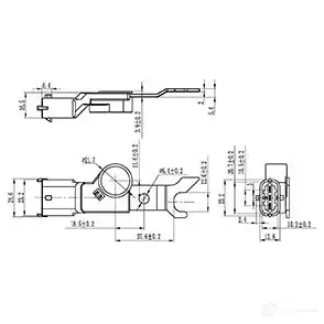 Датчик положения распредвала CARGO 4O SJH 1424459483 150874 изображение 2