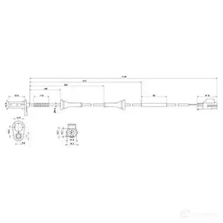 Датчик АБС CARGO 182620 N8 SOK 1439203478 изображение 2