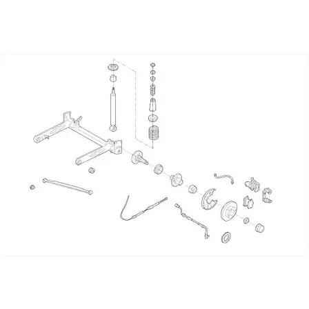 Подвеска колеса Monroe 3MVL F0 MO01119HA 498879 K5V7A5