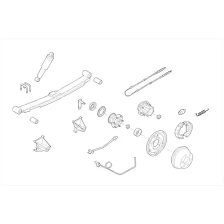 Подвеска колеса Monroe C8Y CHGQ GE73RG 498903 MO01154HA
