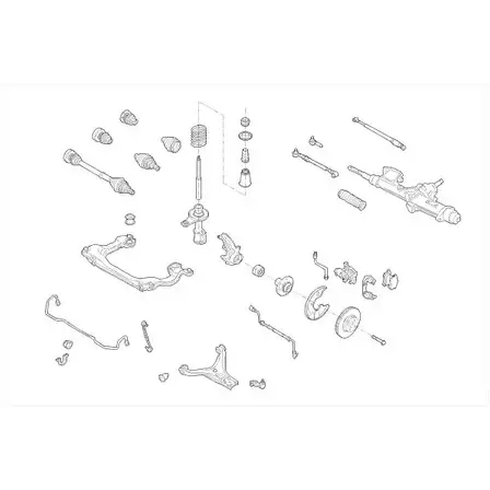 Подвеска колеса Monroe YP1 2T G3CZ6 499017 MO01409VA