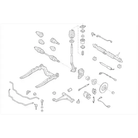 Подвеска колеса Monroe MO01795VA 499145 B V93AFY M7E81V изображение 0