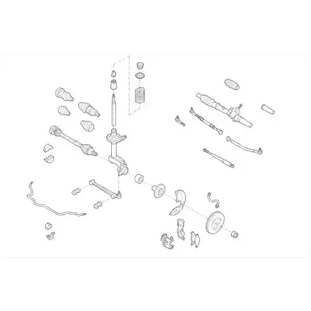 Подвеска колеса Monroe 0Z7 3P 499319 1MH9XI MO01959VA