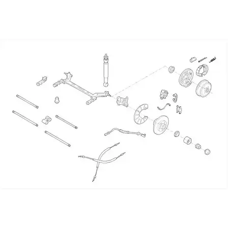 Подвеска колеса Monroe MO02063HA 499334 AM60PZ QD FY2