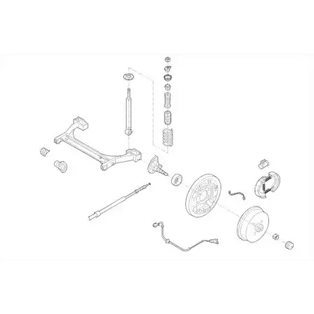 Подвеска колеса Monroe 499500 1IX WSQ MO03934HA 9NCGNF