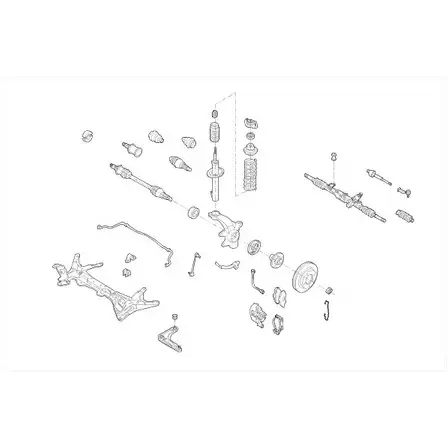 Подвеска колеса Monroe D30JQ 499731 MO05174VA QF 47T7