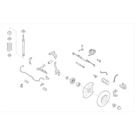 Подвеска колеса Monroe MO05405VA 499847 OTYRC 1QF 1R изображение 0