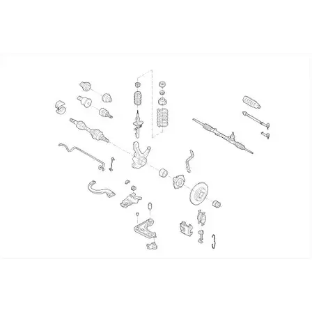 Подвеска колеса Monroe 4OE X5QE RWXMH4G MO08304VA 500223