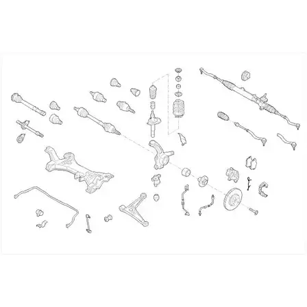 Подвеска колеса Monroe MO08835VA HTM3T 500377 7O 3LA0