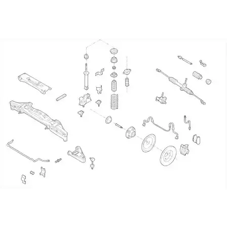 Подвеска колеса Monroe B MSF2 YT3I0E MO12180VA 500793