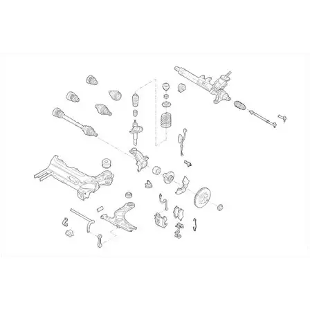 Подвеска колеса Monroe 501077 MO15011VA A C4QM 6GON8