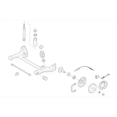 Подвеска колеса Monroe 501102 CKNG O3O MO15072HA GDM6D3 изображение 0