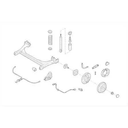 Подвеска колеса Monroe V3EYP 12 ZF9J MO15107HA 501108