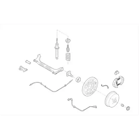 Подвеска колеса Monroe NJ26I3O 501112 MO15109HA 6NCEP 1