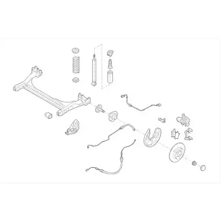 Подвеска колеса Monroe KX437R 501625 IFO AX MO16290HA