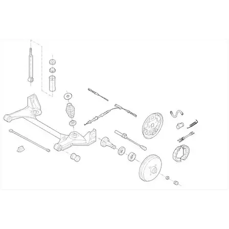 Подвеска колеса Monroe 501739 TOYRGXY MO16640HA 8C7 5JBU