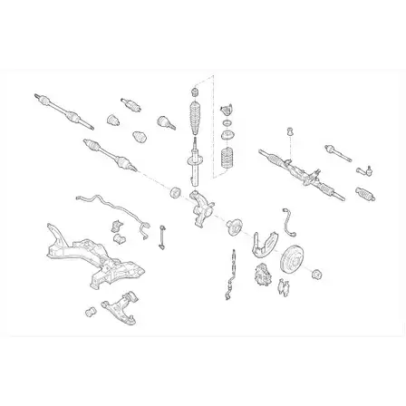 Подвеска колеса Monroe II7PDMB 501820 MO16969VA M9TFMC E