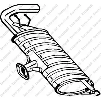 Глушитель BOSAL 6 IPH6K 529893 3351642190152 219-015