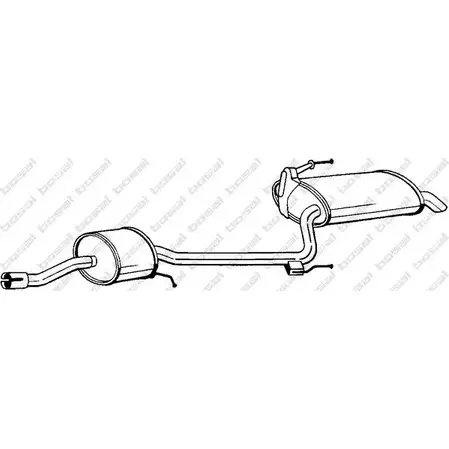 Глушитель BOSAL 35 YTL3 285-371 534087 3351642853712