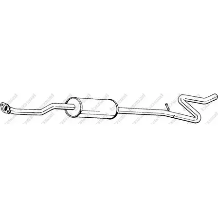 Резонатор BOSAL 9ZV YXD 288-133 534433 3351642881333