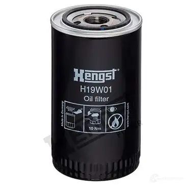 Масляный фильтр HENGST FILTER GVAK8DI h19w01 893483 971000 00