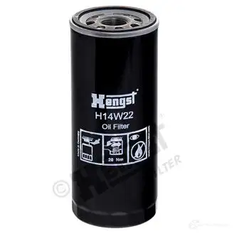 Масляный фильтр HENGST FILTER 14951 00000 CWUZ5F h14w22 893334