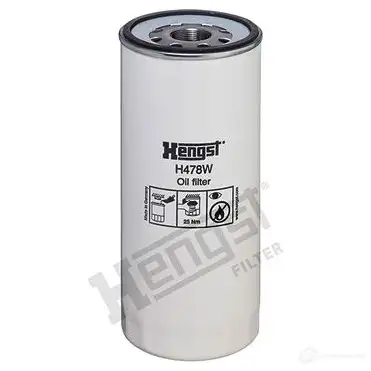 Масляный фильтр HENGST FILTER TU KW52B 1437449951 h478w