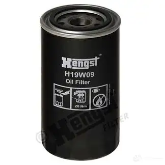 Масляный фильтр HENGST FILTER 893491 h19w09 P4BFZHR 1431100 000