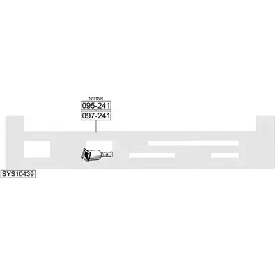 Выхлопная система BOSAL SYS10439 544318 UJ 2TE изображение 0