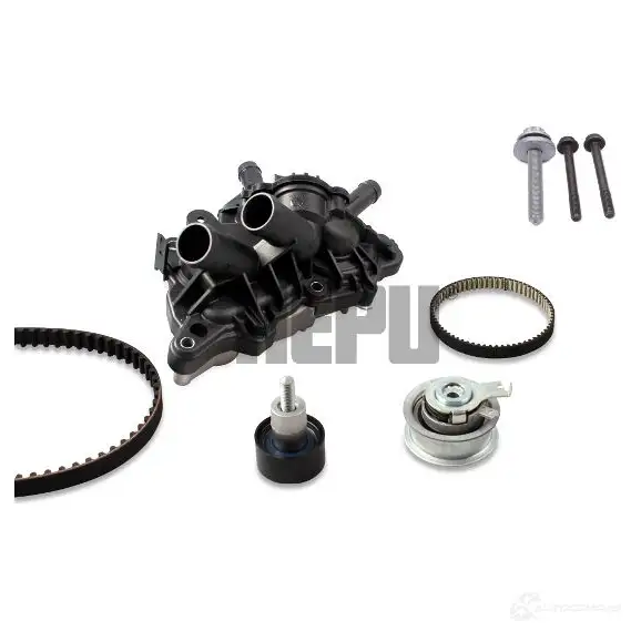 Комплект ремня ГРМ с помпой HEPU QKG2EX T PK06851 1422914415