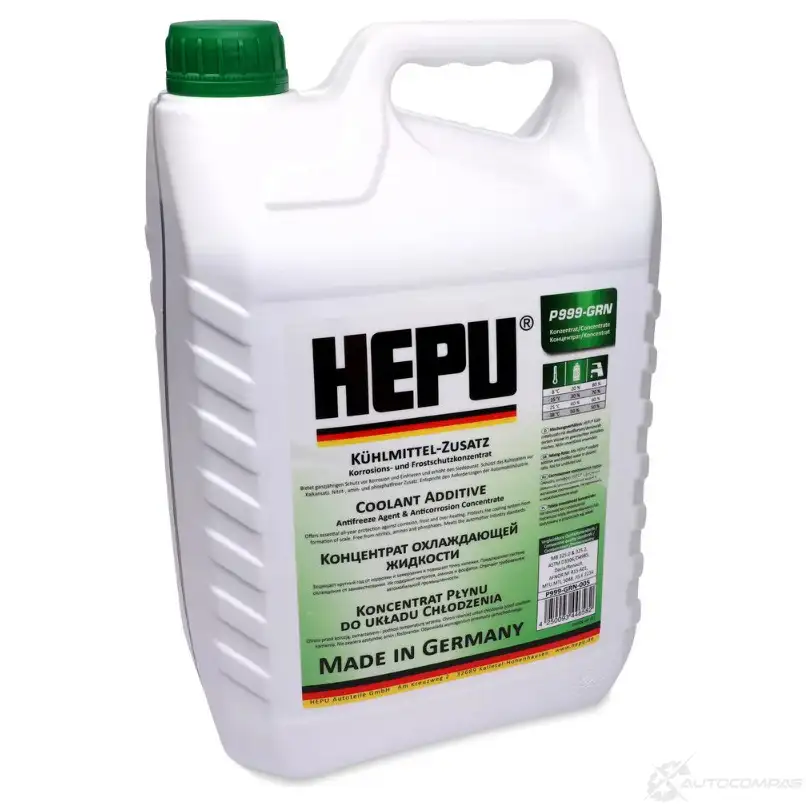 Антифриз HEPU ANTI FREEZE P999-GRN-005 ELQI1 1626789
