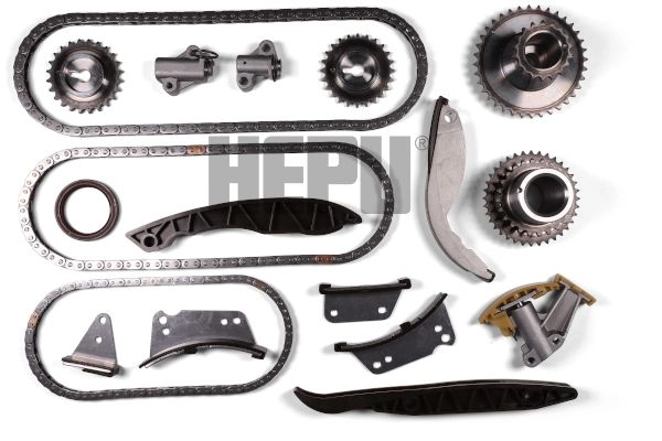 Комплект цепи ГРМ HEPU 1440215220 3M A3V81 21-0576