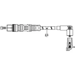 Провод зажигания BREMI 1A24F100 4017534150831 561232 QVJ NG