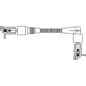 Провод зажигания BREMI 351E26 K 9PCVGT 4017534147367 562707 изображение 0