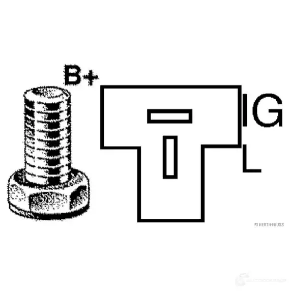 Генератор HERTH+BUSS j5116010 4029416082017 634633 X0 H190T изображение 3
