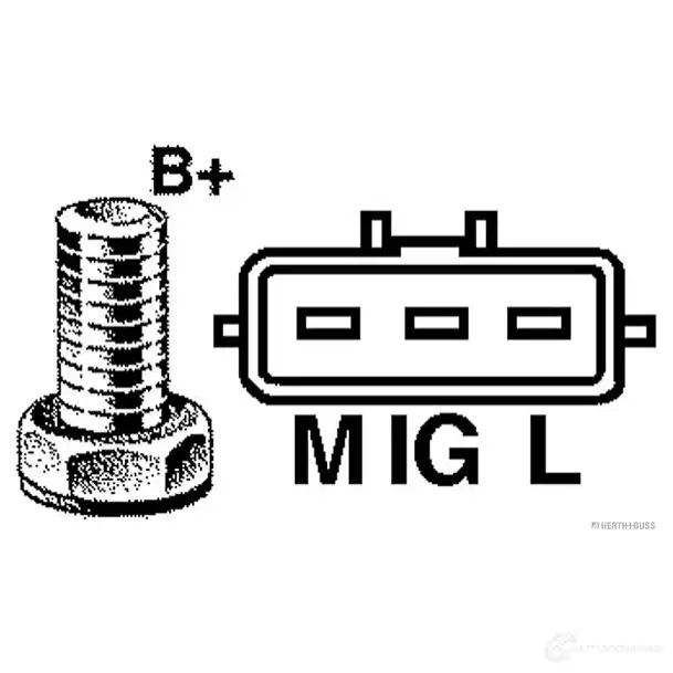 Генератор HERTH+BUSS 634408 j5112114 4029416197605 6 0POF8 изображение 3