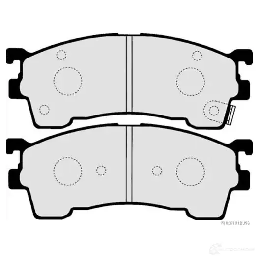 Тормозные колодки, комплект HERTH+BUSS j3603038 21755 21 754 627576 изображение 1