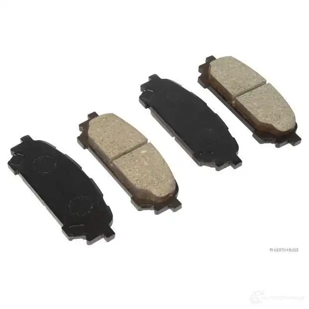 Тормозные колодки, комплект HERTH+BUSS QSK 7A j3617006 627847 4029416217273 - Изображение 1