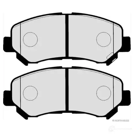 Тормозные колодки, комплект HERTH+BUSS KOS93V R 4029416242367 j3601098 627498 изображение 1