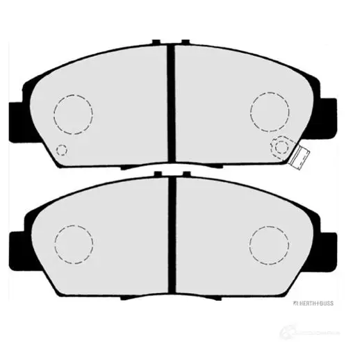 Тормозные колодки, комплект HERTH+BUSS 4029416057893 O Y9BM 627617 j3604037 изображение 1